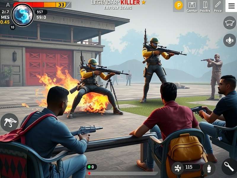 Indian players enjoying Legendary Killer esports tournament